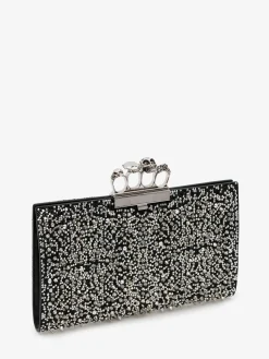Women's Jewelled Flat Pouch in >Alexander McQueen Cheap