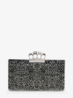 Women's Jewelled Flat Pouch in ><noscript><img width=