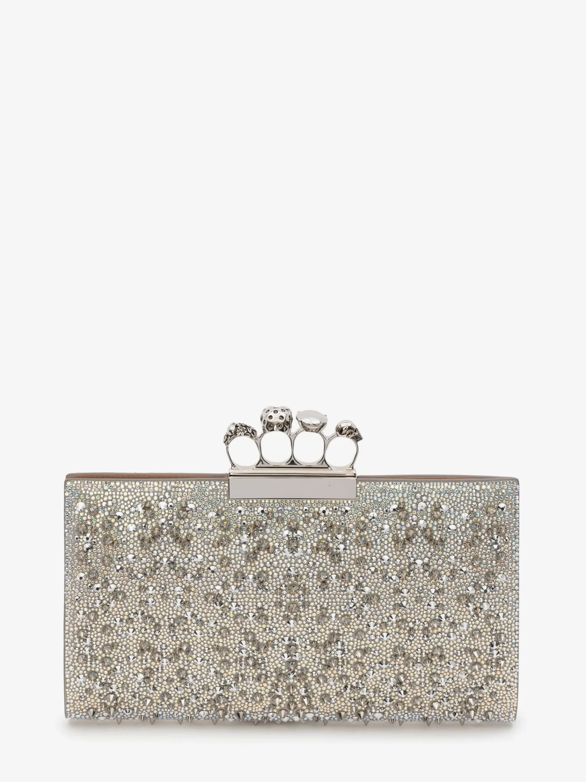 Women's Jewelled Flat Pouch in >Alexander McQueen Hot
