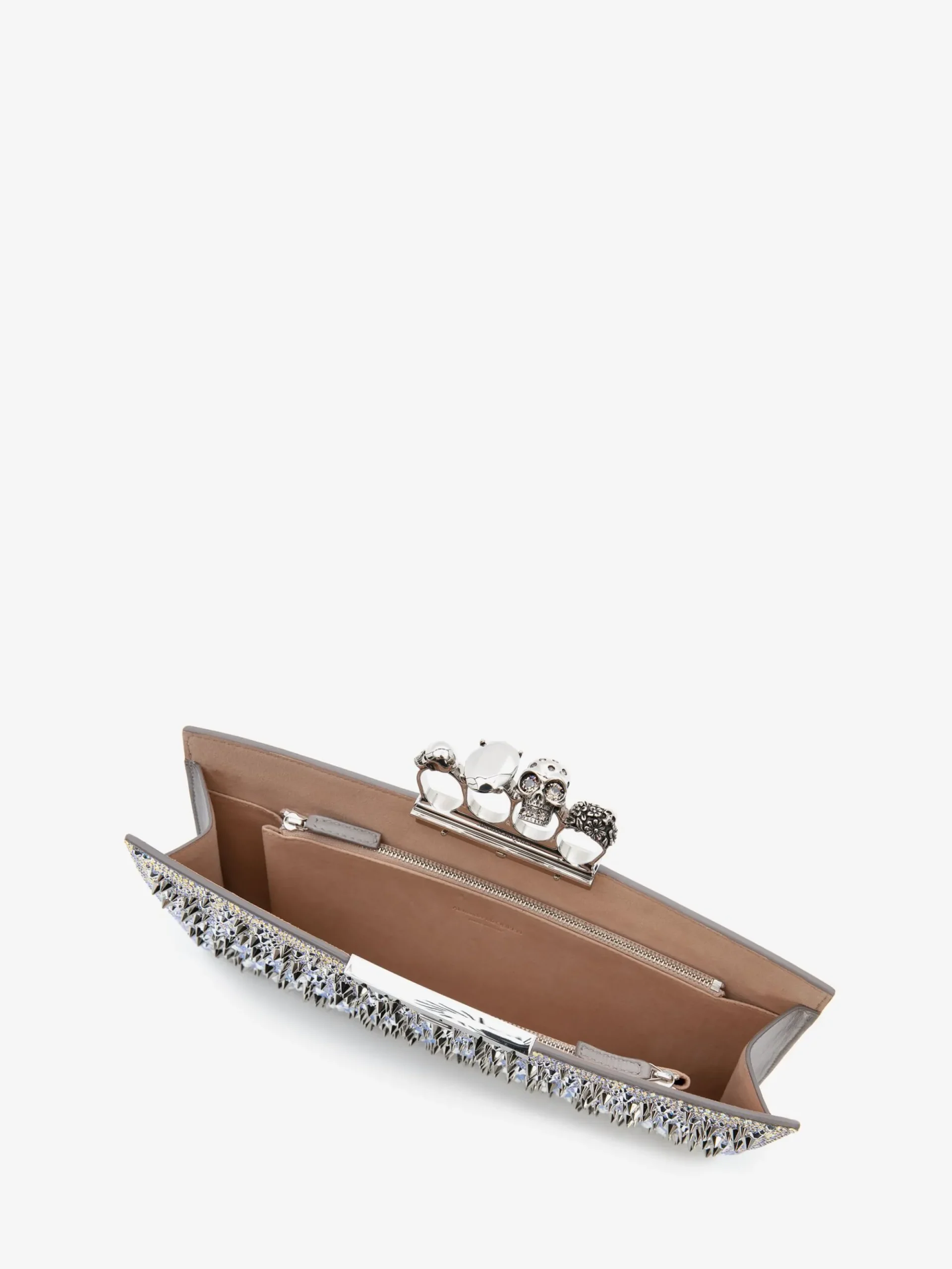 Women's Jewelled Flat Pouch in >Alexander McQueen Hot