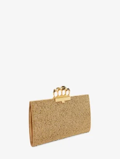 Women's Jewelled Flat Pouch in >Alexander McQueen New
