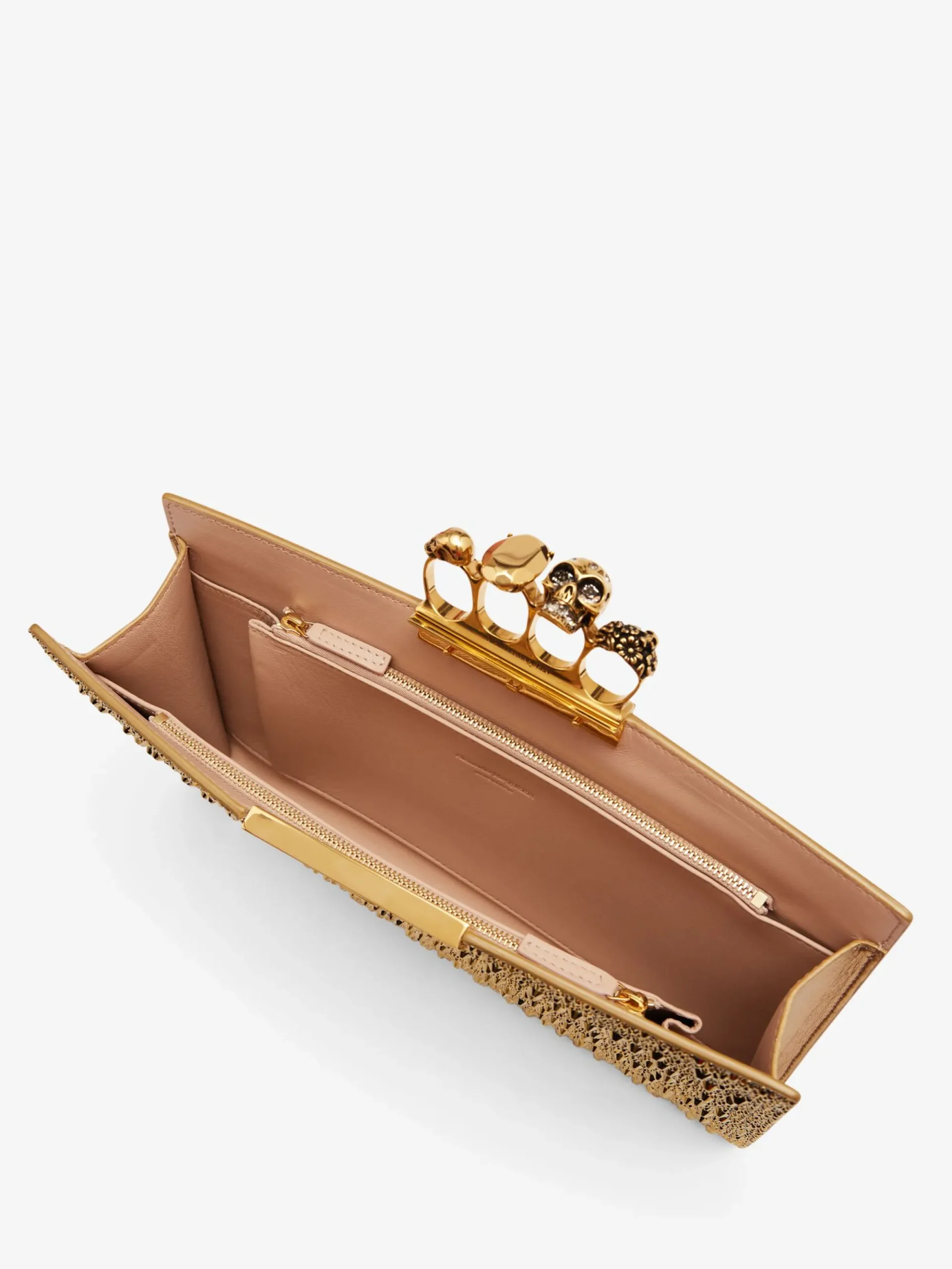 Women's Jewelled Flat Pouch in >Alexander McQueen New