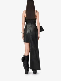 Women's Knotted Drape Dress in ><noscript><img width=