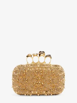 Women's Knuckle Clutch in >Alexander McQueen Discount