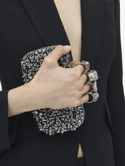 Women's Knuckle Clutch in >Alexander McQueen Flash Sale