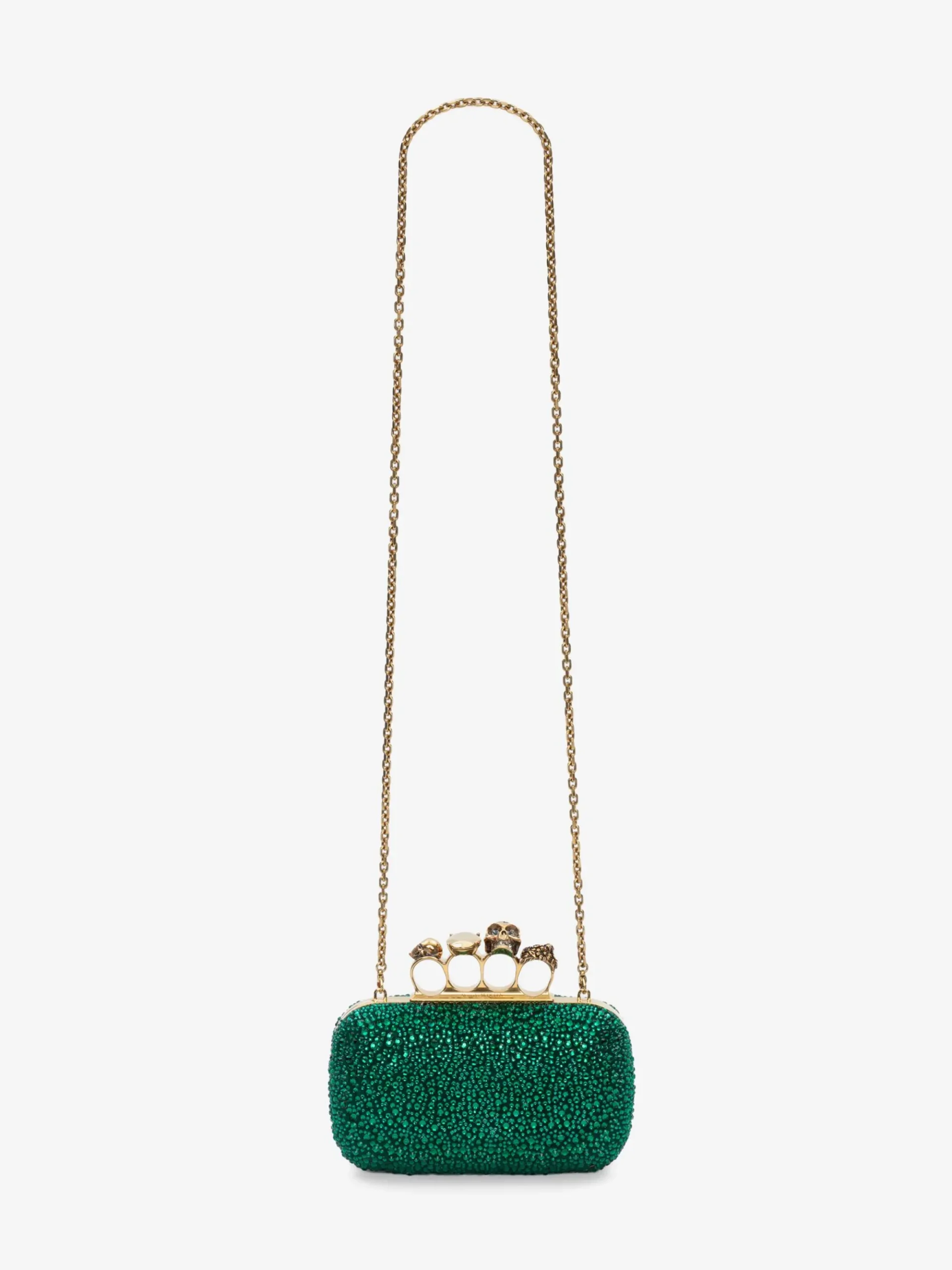 Women's Knuckle Clutch in >Alexander McQueen Best Sale