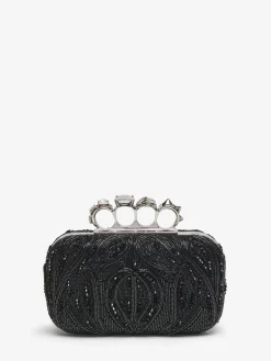 Women's Knuckle Clutch in >Alexander McQueen Fashion