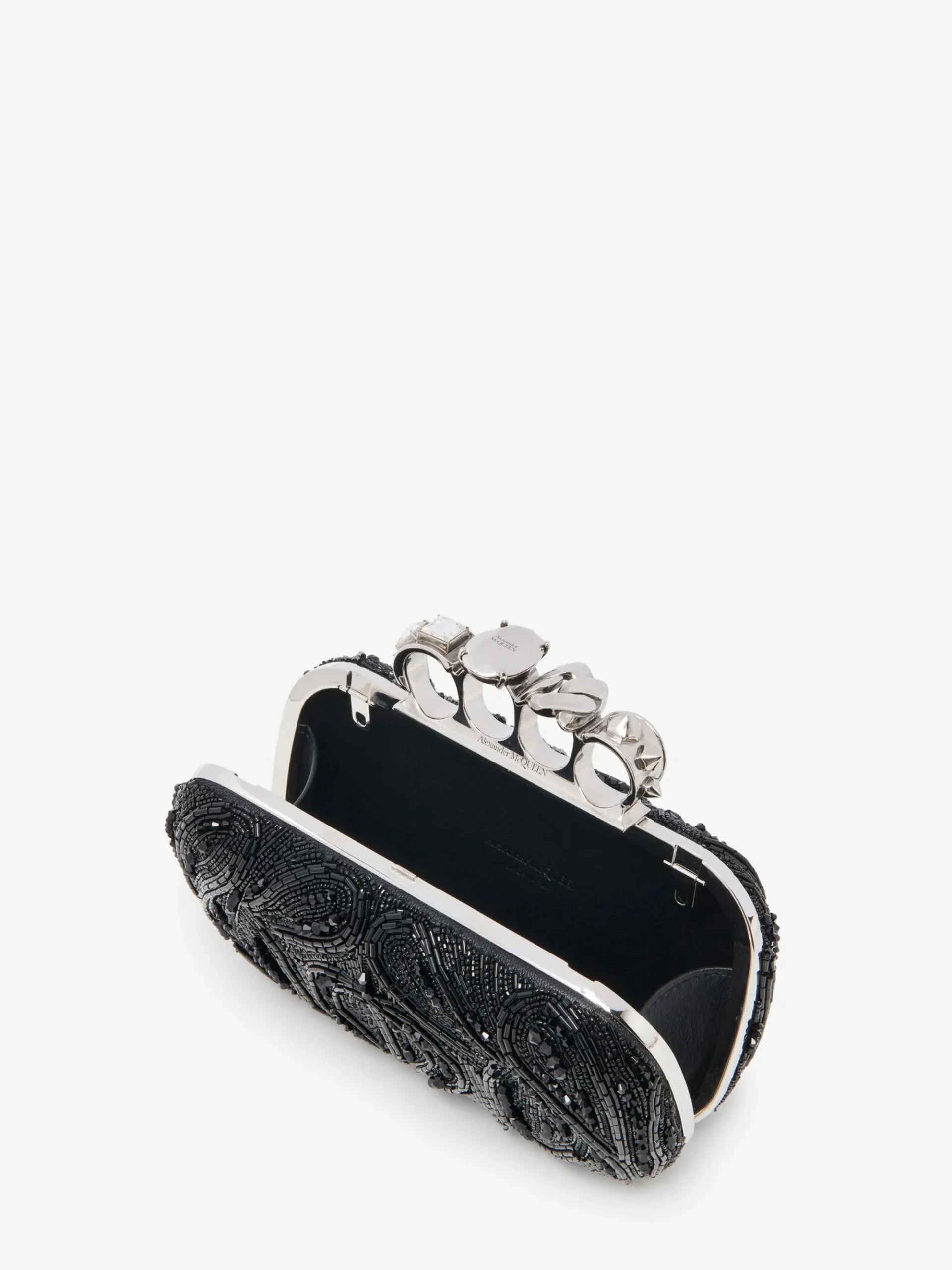 Women's Knuckle Clutch in >Alexander McQueen Fashion