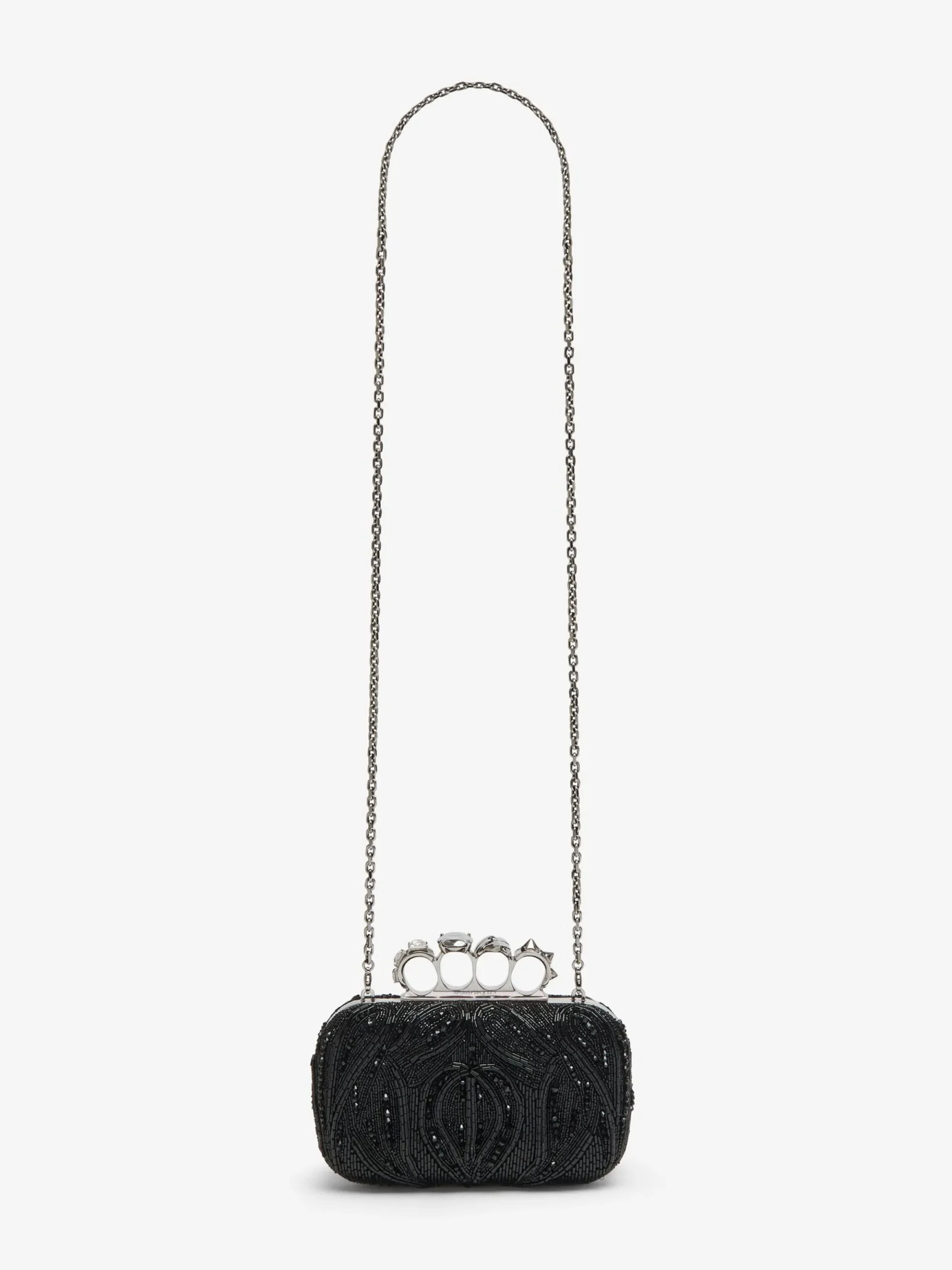 Women's Knuckle Clutch in >Alexander McQueen Fashion