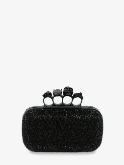 Women's Knuckle Clutch With Chain in >Alexander McQueen Sale