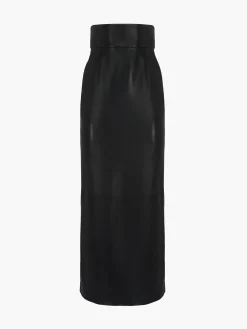 Women's Leather Bustier Skirt in >Alexander McQueen Flash Sale