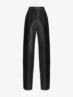 Women's Leather Trousers in >Alexander McQueen Best Sale