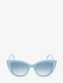 Women's McQueen Graffiti Cat-eye Sunglasses in >Alexander McQueen Flash Sale