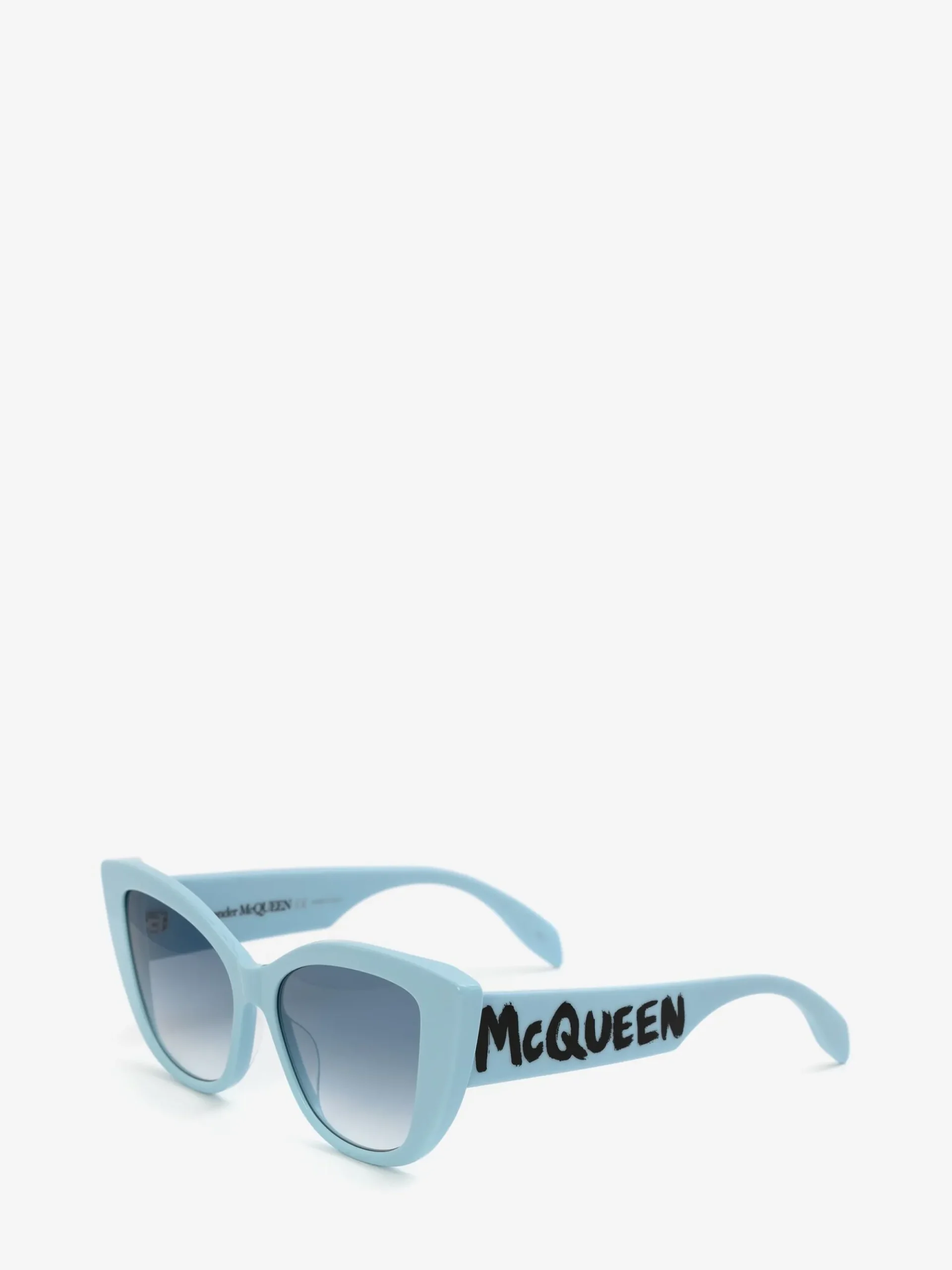 Women's McQueen Graffiti Cat-eye Sunglasses in >Alexander McQueen Flash Sale