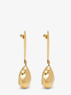 Women's Metal Pearl Stick Earrings in >Alexander McQueen Online