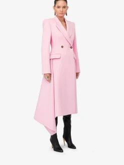 Women's Midi Draped Coat in ><noscript><img width=