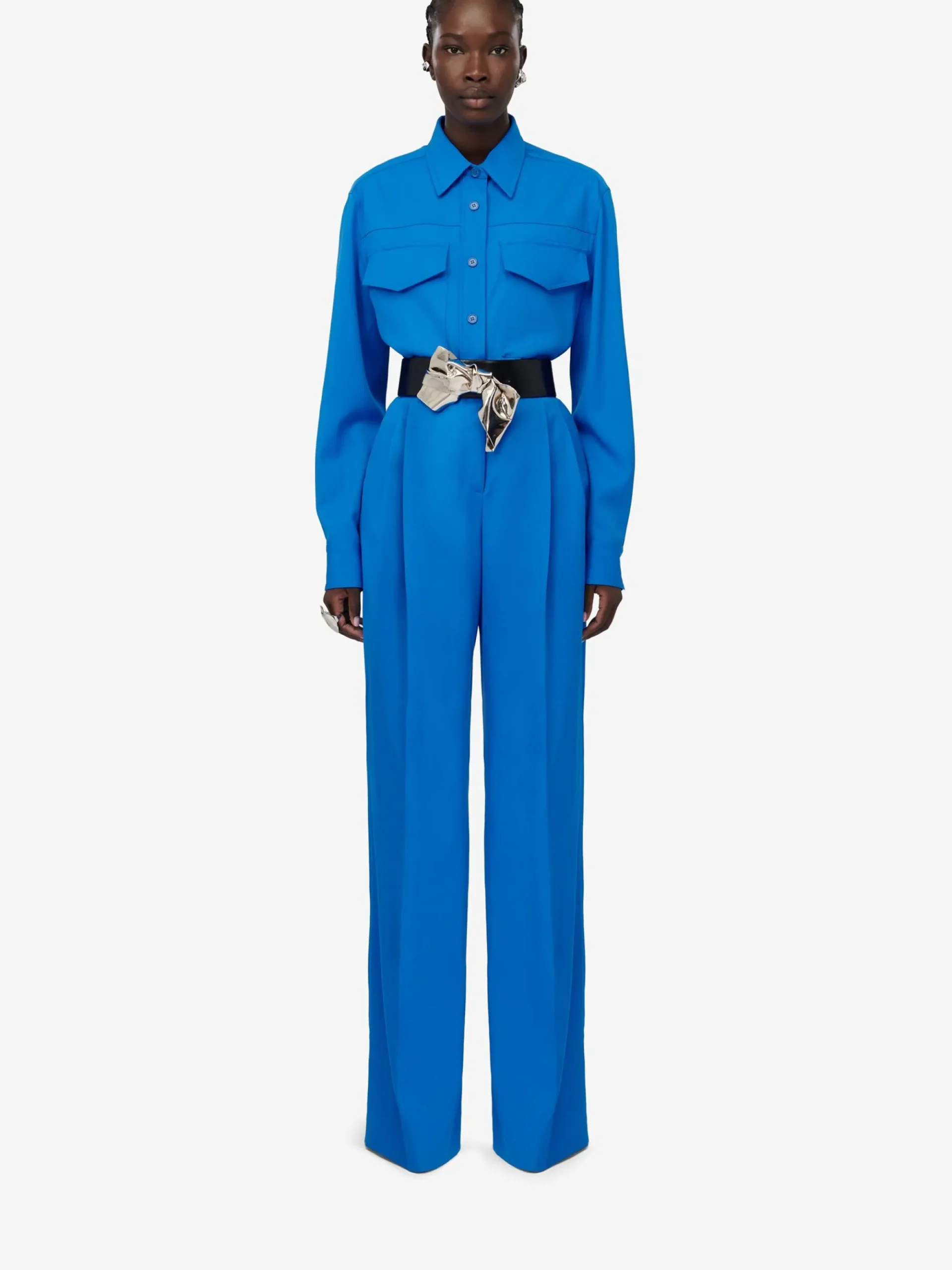 Women's Military Pocket Shirt in >Alexander McQueen Outlet