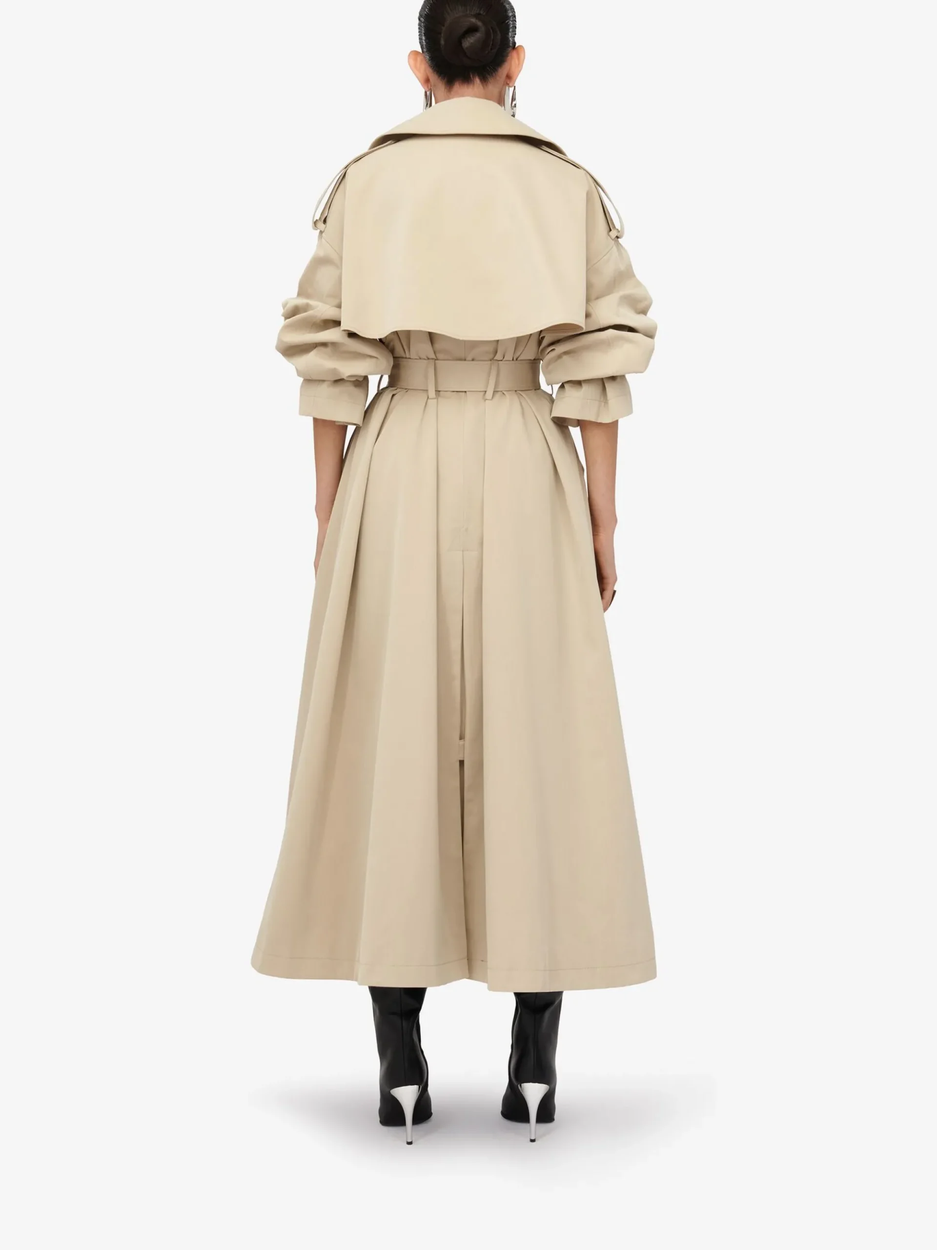 Women's Military Trench Coat in >Alexander McQueen Cheap