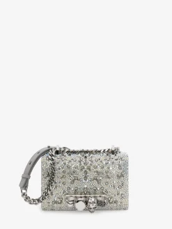 Women's Mini Jewelled Satchel in >Alexander McQueen Best Sale