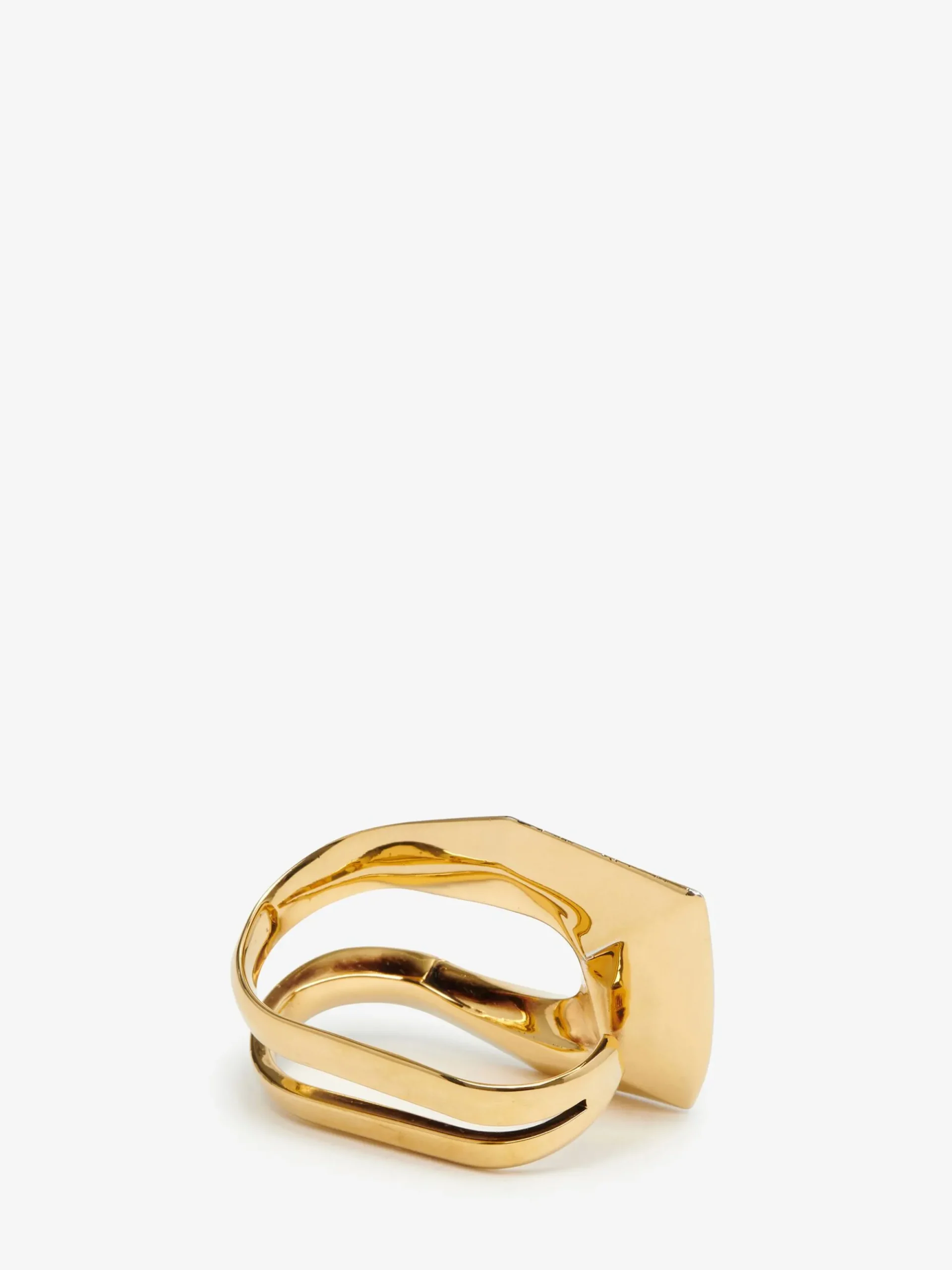 Women's Modernist Double Ring in >Alexander McQueen Best Sale