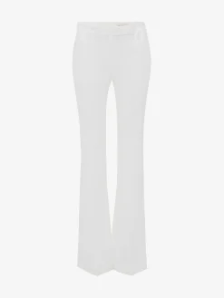 Women's Narrow Bootcut Trousers in >Alexander McQueen Shop