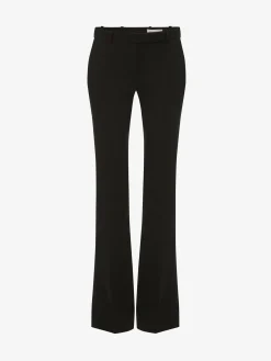 Women's Narrow Bootcut Trousers in >Alexander McQueen Online