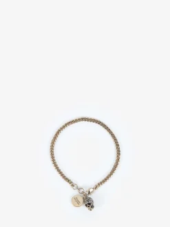Women's Pave Skull Bracelet in >Alexander McQueen Outlet
