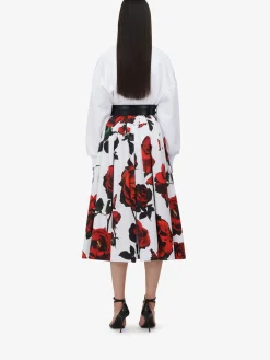 Women's Pleated Midi Skirt in ><noscript><img width=