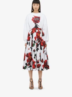 Women's Pleated Midi Skirt in ><noscript><img width=