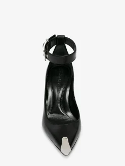 Women's Punk Ankle Strap Pump in ><noscript><img width=