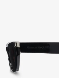 Women's Punk Rivet Geometric Sunglasses in ><noscript><img width=