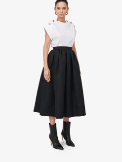 Women's Seal Button T-shirt in ><noscript><img width=