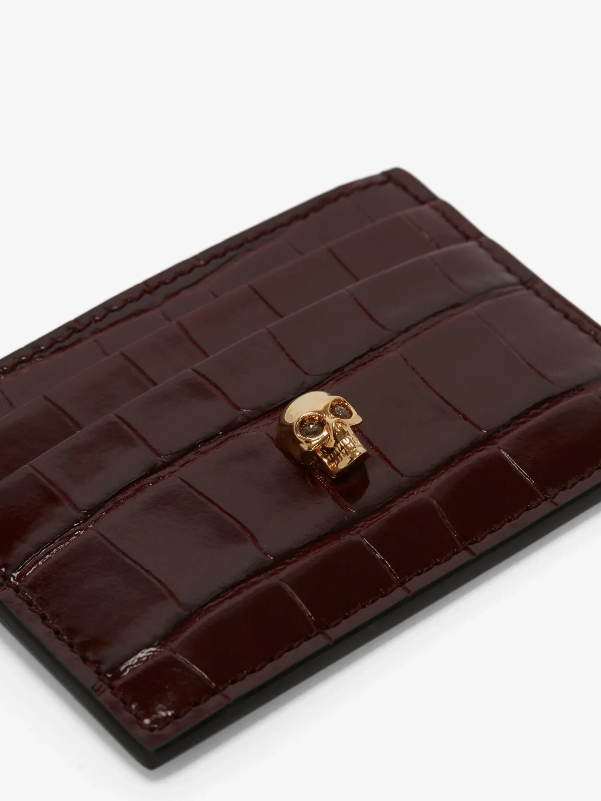 Women's Skull Card Holder in >Alexander McQueen Flash Sale