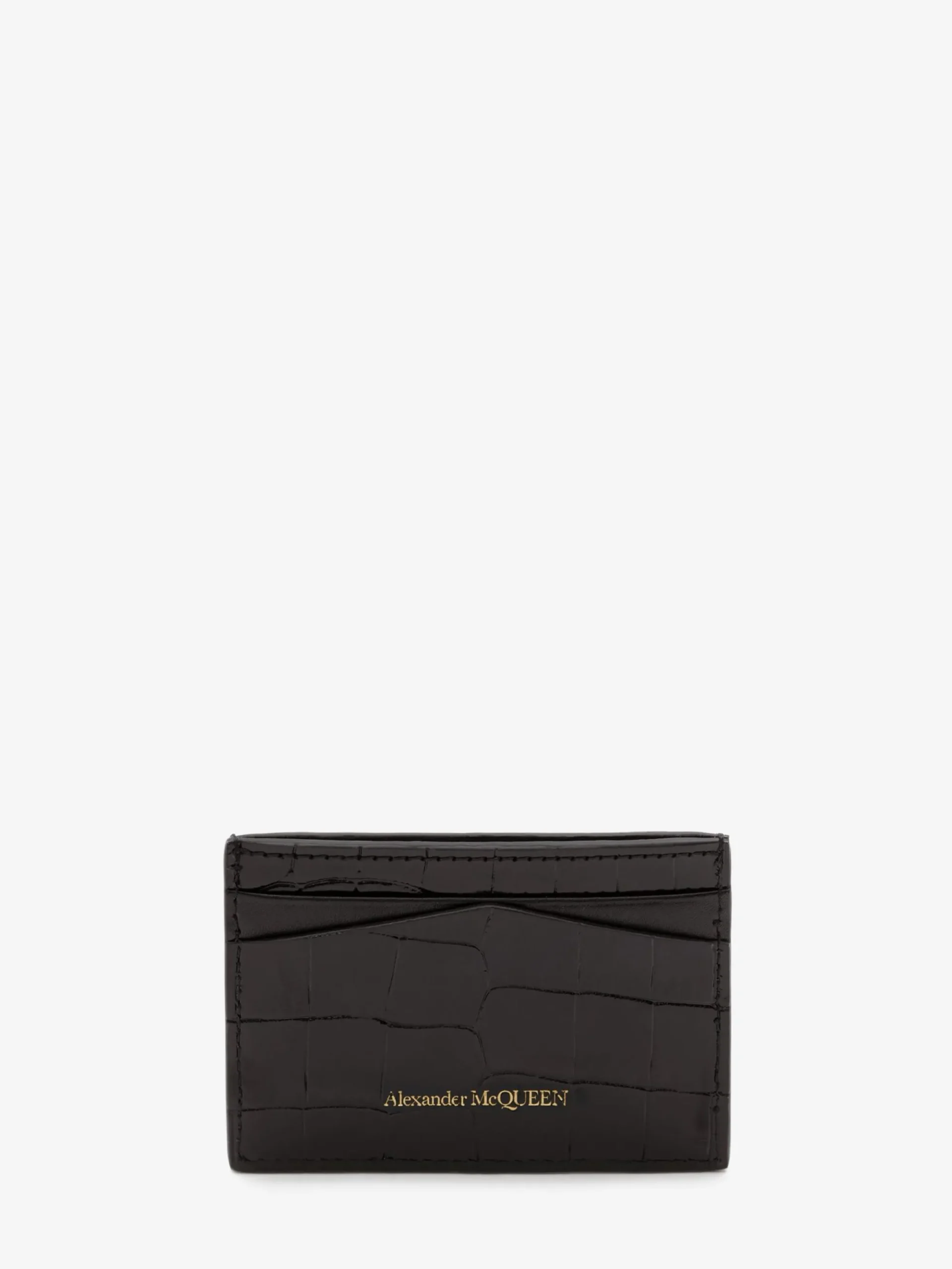 Women's Skull Card Holder in >Alexander McQueen Fashion