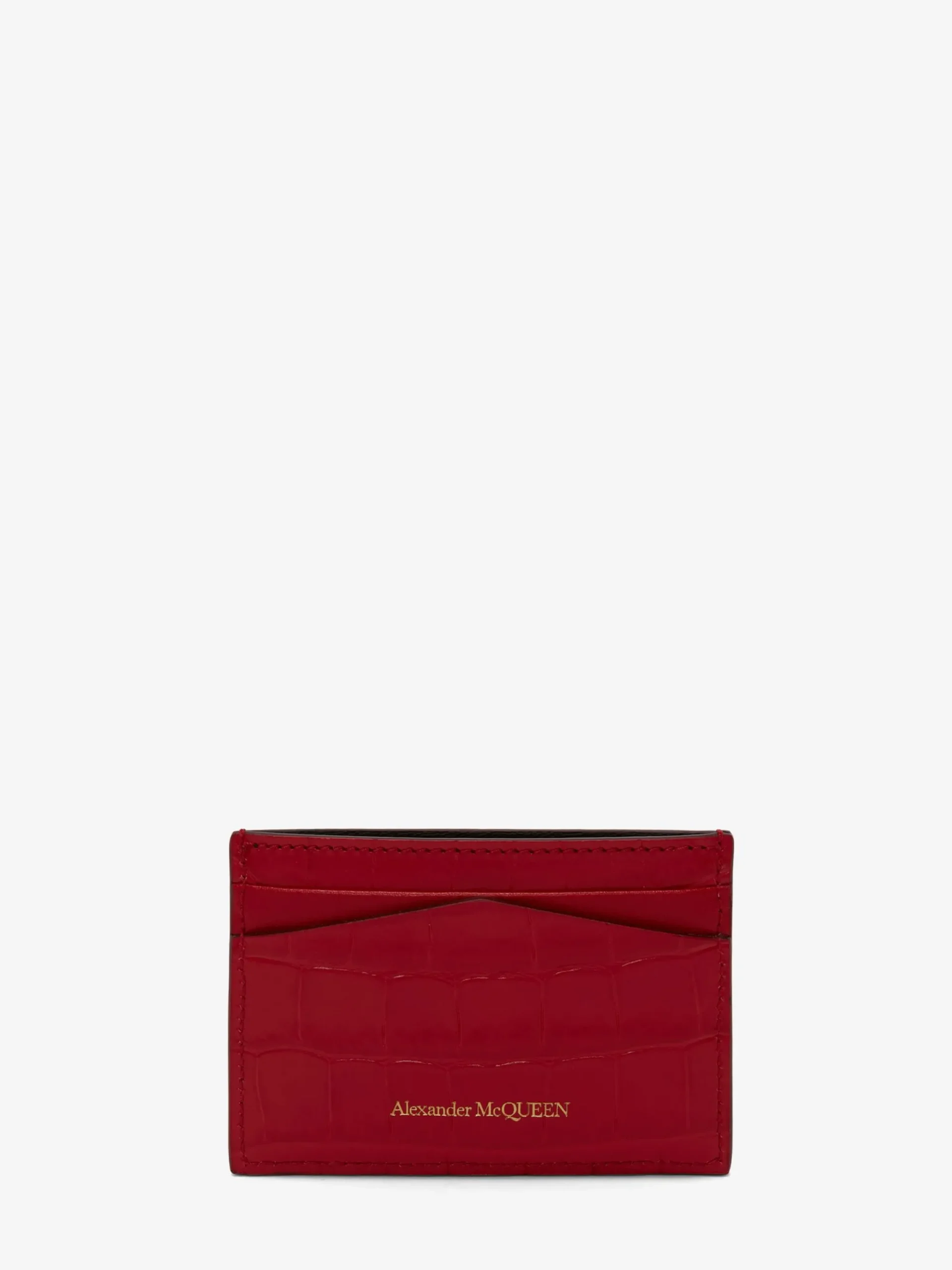Women's Skull Card Holder in >Alexander McQueen Shop