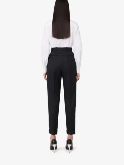 Women's Slim Peg Trousers in ><noscript><img width=