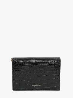 Women's Small Skull Bag With Chain in ><noscript><img width=