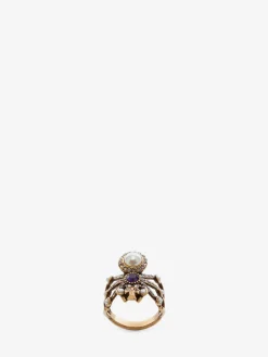 Women's Spider Ring in >Alexander McQueen New