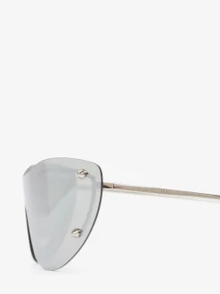 Women's Spike Studs Cat-eye Mask Sunglasses in ><noscript><img width=