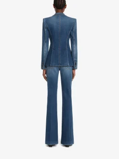 Women's Stretch Denim Jacket in ><noscript><img width=