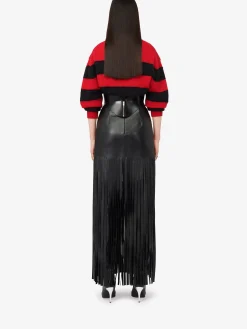 Women's Striped Crew-neck Jumper in ><noscript><img width=