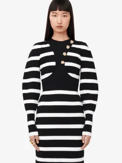 Women's Striped Pencil Dress in ><noscript><img width=