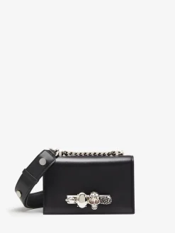Women's The Biker Mini Jewelled Satchel in >Alexander McQueen Outlet