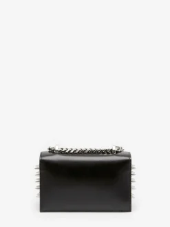 Women's The Biker Studded Mini Jewelled Satchel in ><noscript><img width=