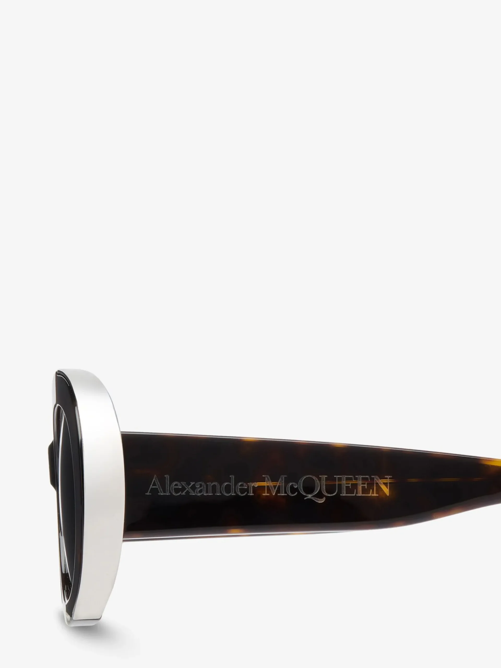 Women's The Grip Oval Sunglasses in >Alexander McQueen Fashion