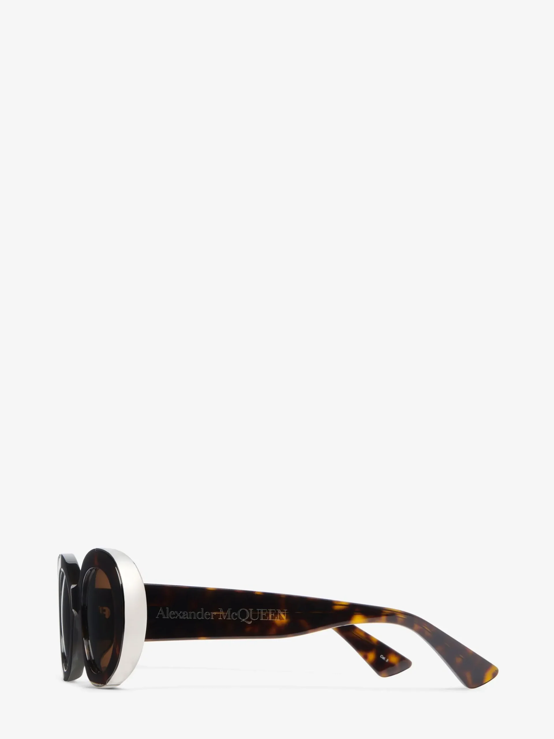 Women's The Grip Oval Sunglasses in >Alexander McQueen Sale