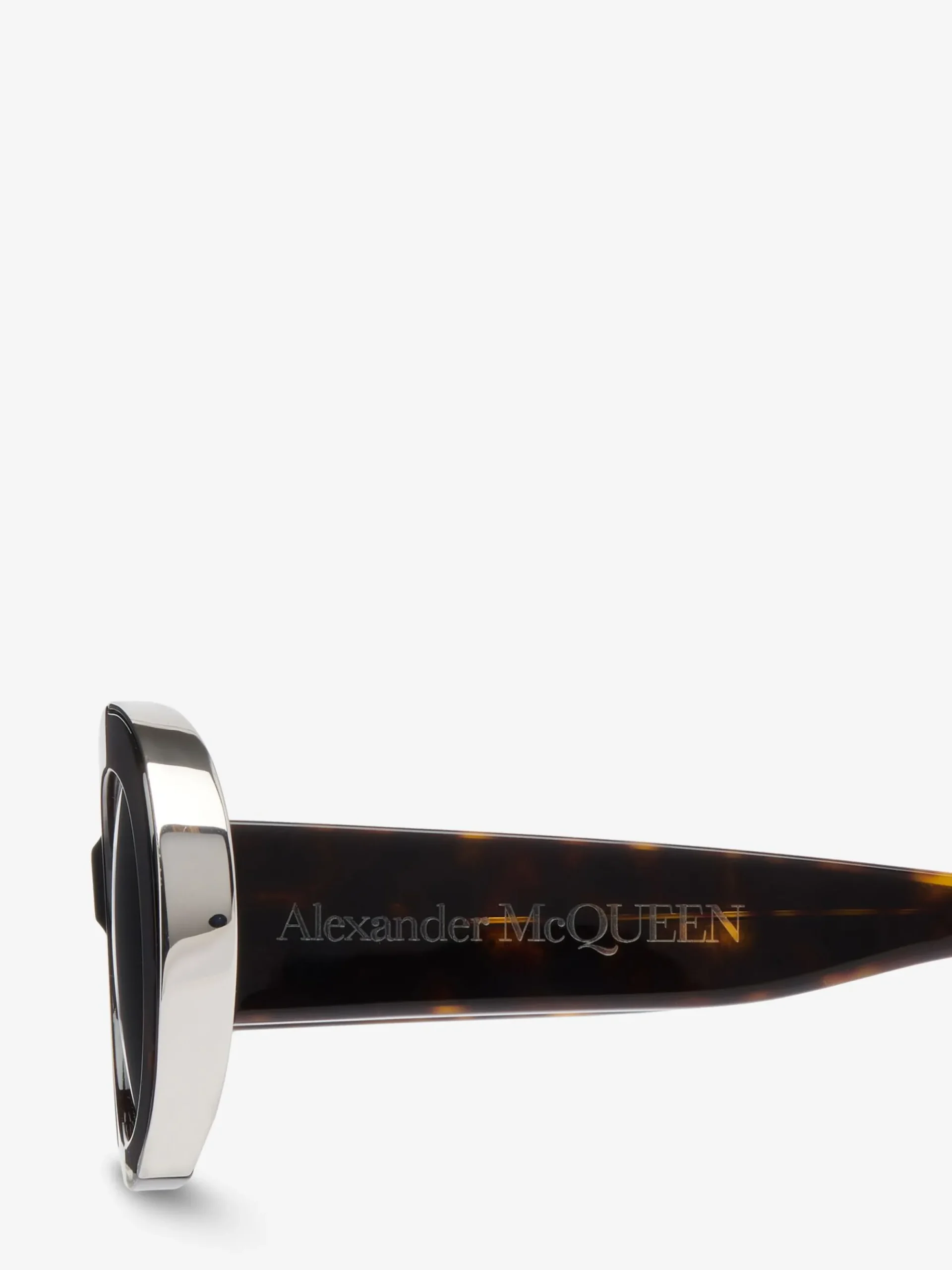 Women's The Grip Oval Sunglasses in >Alexander McQueen Sale