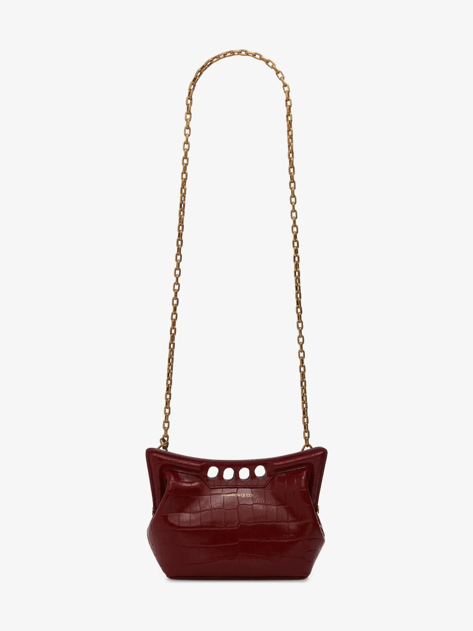 Women's The Peak Bag Mini With Chain in >Alexander McQueen Best Sale