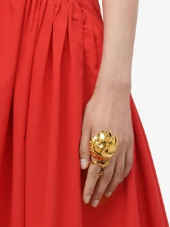 Women's Tudor Rose Ring in ><noscript><img width=
