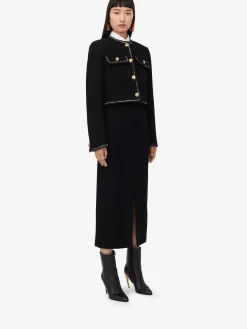 Women's Tweed Boxy Jacket in ><noscript><img width=